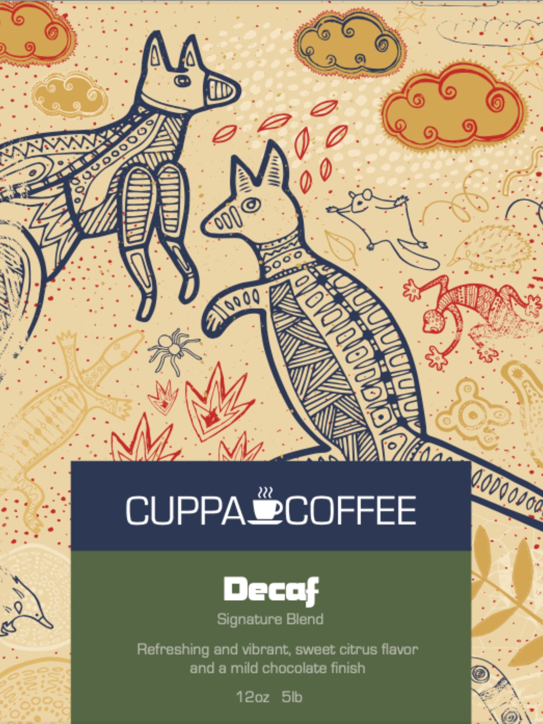 Cuppacoffee Decaf blend