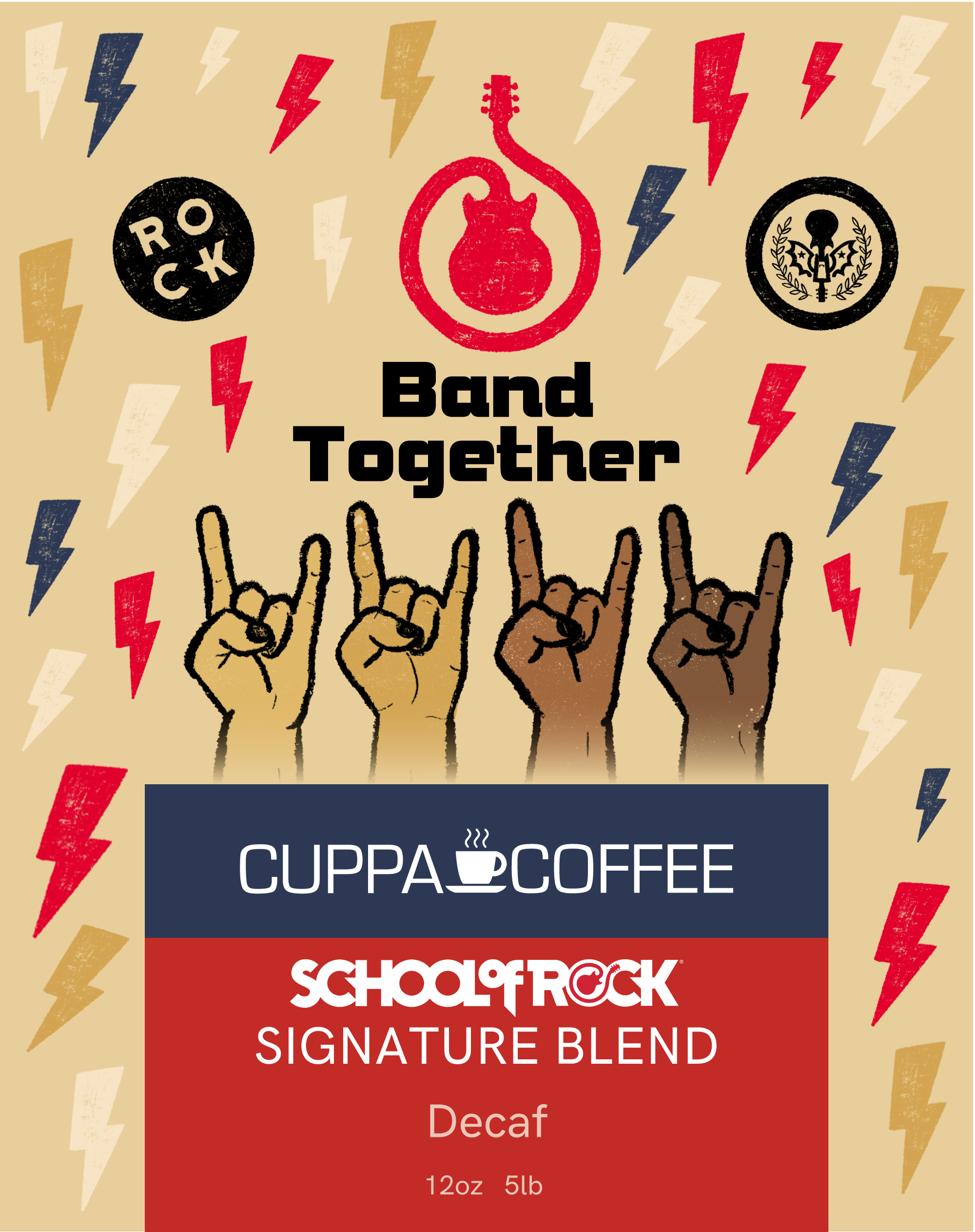 School of Rock Decaf blend